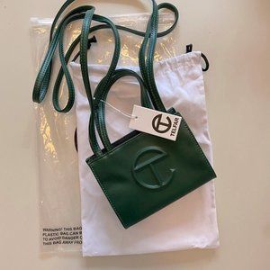 Telfar Small Dark Olive Shopping Bag